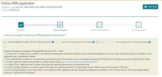 Please ensure to follow the steps involved in applying online for a new pan card using this application form. Want To Change Communication Address In Pan Database Here S How To Do It Online Business News
