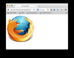 How to display an image in html? Dealing With Files Learn Web Development Mdn