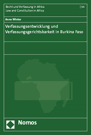 203 avenue des états unis, toulouse. Verfassungsentwicklung Und Verfassungsgerichtsbarkeit In Burkina Faso Ebook 2017 978 3 8487 4085 7 Volume 2017 Issue Nomos Elibrary
