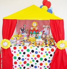 Decorating tent relay life theme hunting cure ideas. My Kids Joint Big Top Circus Carnival Birthday Party Party Ideas Party Printables Blog
