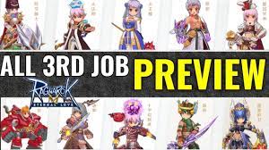 It is currently under development by dream square who will also be launching the chinese version of. Mega Preview Of All 3rd Jobs Of Ragnarok M Eternal Love Youtube