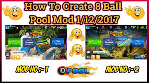 Download 8 ball pool mod apk and install on android. How To Create 8 Ball Pool Mod Anti Ban 100 Safe Mod