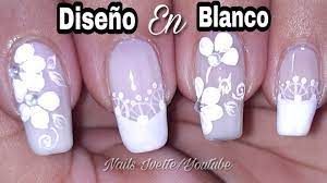Next may be the image about diseños de uñas blancas con mandalas you could produce an insight. Facil Diseno De Unas En Color Blanco Unas Decoradas En Blanco Unas Decoradas Para Novia Youtube