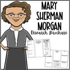 Mary Sherman Morgan Research Brochure Project by Growing In Grace And  Knowledge