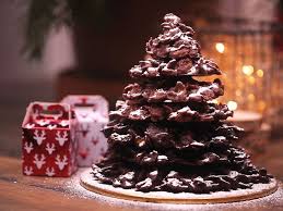 Le Sapin De Noel Roses Des Sables Recette Rose Des Sables Noel Cuisine Dessert Noel