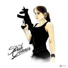 With the announcement that game of thrones's emilia clarke will be playing sarah connor in the new terminator reboot, here are five reasons why she is perfect for the role. Emilia Clarke Is Sarah Connor By Nyzamy2n On Deviantart