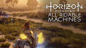 Horizon Zero Dawn All Mountable Machines Overridable Machines Youtube