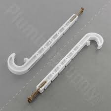 For your particular case, you want firstly to secure the pipe from sliding in and out of the wall opening, and secondly to secure it side to side. Pipe Hangers