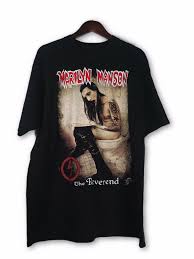Accédez aux dernières news, dates de concert, photos et vidéos du révérend. Vintage Vtg 90s Marilyn Manson The Reverend Stitched Tour T Shirt Usa Size Sleeves Boy Cotton Men T Shirt Top Tee T Shirts Aliexpress