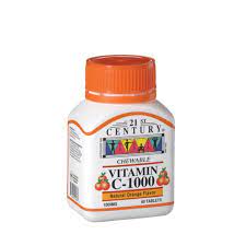 Our bodies are not able to make vitamin c or store it for long periods. 21st Century Vitamin C 1000 Chewable 60s Reviews
