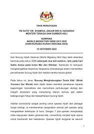 Pekerja awam khas r3 (1. Matlamat Kementerian Sumber Asli Dan Alam Sekitar Memerui