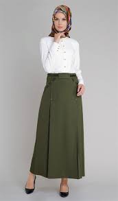 Setrems Hijab Khaki Skirts Models Etek Modelleri Uzun Etek Etek