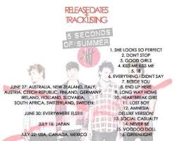 5sos Ablum Release Dates And Tracklist Why The Heck Do I Have To Wait Until A Whole Freaking Month After Everyone 5sos Album Album Songs 5sos