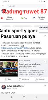 Lebih kompleks / ruwet c. Kreator Vidio Yutub Chenel Kadung Ruwet 87 Home Facebook