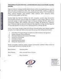 Laman web rasmi unit perhubungan dan latihan industri pkb. Eagle Eye Network Holdings Sdn Bhd Latihan Industri