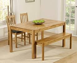 The flatpack can be used on the table space in the dining room. Oxford 150cm Solid Oak Dining Table With Benches And Oxford Chairs Oxford