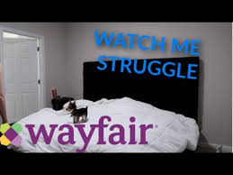 In theory, platform beds are fairly simple. Wayfair Geralyn Upholstered Storage Platform Bed Review How To Jinger Elizabeth Youtube