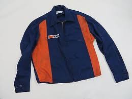 Vintage 50s 60s Jacket Gas Station Attendant Uniform Union 76 Ricky 44 Workwear Gas Station Attendant Gas Station Work Wear