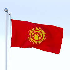 Animated Kyrgyzstan Flag Kyrgyzstan Flag Animation Flag