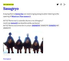 Sasageyo Attack On Titan Season Attack On Titan Season 2 Attack On Titan