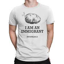 I Am An Immigrant T Shirt Food On The Edge