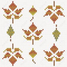 Jump to video games (404) jump to tv/film (35) jump to anime (87) jump to subversive (9). Autumn Leaves Imitation Of Cross Stitch Vector Illustration Royalty Free Cliparts Vectors And Stock Illustration Image 112562419