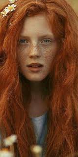 Red hair hippie girl <3~I met her by the daisy fields when we were