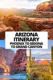 The distance between sedona and grand canyon is 85 miles. 5 Day Arizona Itinerary Phoenix To Sedona To Grand Canyon The World Was Here First