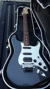 2009 limited edition daphne blue & ec grey stratocasters. Gunmetal Strat Gunmetal Gunmetal Grey Electric Guitar