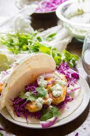 All tacos served with your choice of: Crispy Beer Battered Tofu Tacos With Vegan Baja Sauce Connoisseurus Veg