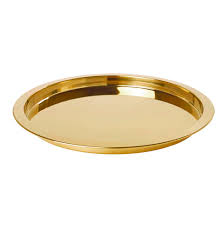 Glattis Tray Brass Color Ikea Ikea Brass Tray Brass Color