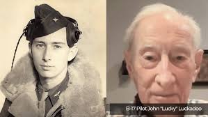 Goodbye, WWII B-17 Pilot John "Lucky" Luckadoo