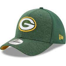 Green Bay Packers New Era Shadowed Team 39thirty Flex Hat Green