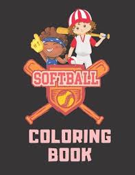 100% free sports coloring pages. Softball Coloring Book With Lots Of Fun And Relaxing Coloring Pages For Young Kids Girls Who Love Softball By Judy Merrill Larsen