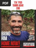 Lista de Nombres de Los Secuestrados Por Hamas 13.5.25