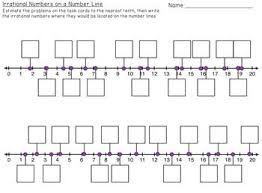 Estimating Square Roots On A Number Line Pdf And Google Slides Versions Number Line Estimating Square Roots Square Roots