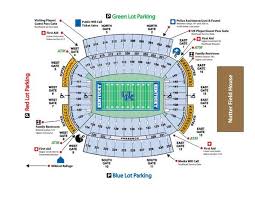 kentucky football stadium seating chart kentucky wildcars