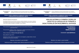 Statutul personalului didactic legea educației naționale nr. Pdf Analiza Sistemului De Formare A Cadrelor Didactice Èi A Nevoilor De Formare A Didacticienilordin InvÄÈÄmantul Superior