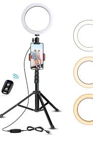 Dimmable Led Ring Light Has 80 Led Lamp Beads For Long Life Without Changing Bulbs 3 Colors Lighting Mo Led Selfie Ring Light Iphone Light Selfie Ring Light