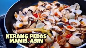 Makanan dari alam masakan nusantara tersedia di lautnamanya kerang bulu cara penyajiannya gampang. Kerang Putih Pedas Asin Manis Youtube