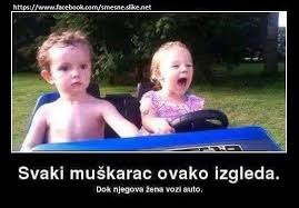 Smesno do 'suza - Svi Muskarci Ovako Izgledaju Kada Zena Vozi!? #Like Ako  se slazete? Svi (y) | Facebook