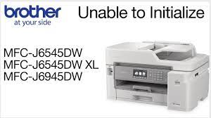 I got it because i wanted an mfc instead of separate devices, i wanted a color laser (i don't print color too often, so the color cartridge on my old inkjet was constantly drying out), and i needed a scanner with an adf (automatic. How To Resolve Unable To Initiate Error Code For Brother Mfcj6545dw Or Mfcj6945dw Printers