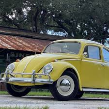 Image result for Yellow 1950 Beetle