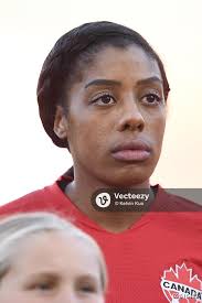 Costa Rica defender Maria Coto (3) looks down