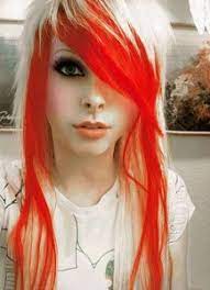 This is a stunning pixie hairstyle with random cuts. Funky Hair Color Ideas Design 217x300 Pixel Emo Hair Color Hair Color Crazy Scene Hair