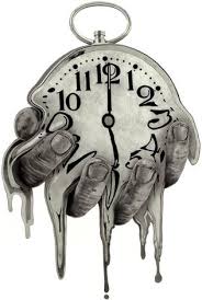 Melting Clock Clock Tattoo Gcse Art Sketchbook Tattoo Design Drawings