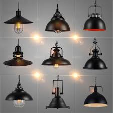 industrial vintage pendant lights with