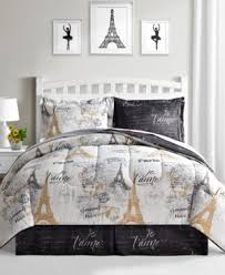Black And Gold California King Comforter Set Fairfield Square Collection Paris Metallic 8 Pc Reversible California King Comforter Set White With Images Comforter Sets Bed Linens Luxury Paris Themed Bedroom