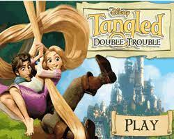 Play Free Tangled Double Trouble Online Rapunzel Games For Girls Disney Princess Games Princess Games Tangled
