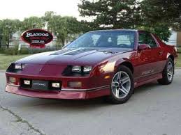 Someone on the production of this 1998 trucker flick starring patrick swayze was into '80s muscle cars. Chevrolet Camaro Iroc Z 20 291 Miles Burgundy Coupe V8 Used Classic Cars